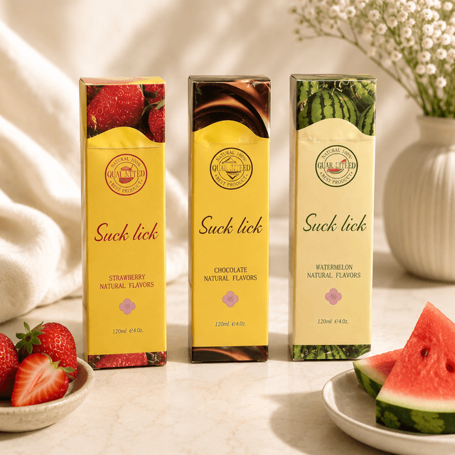 flavored lubricant