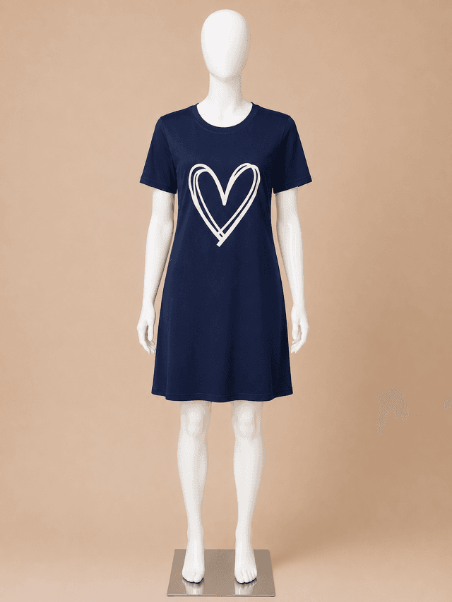 heart-sleep dress