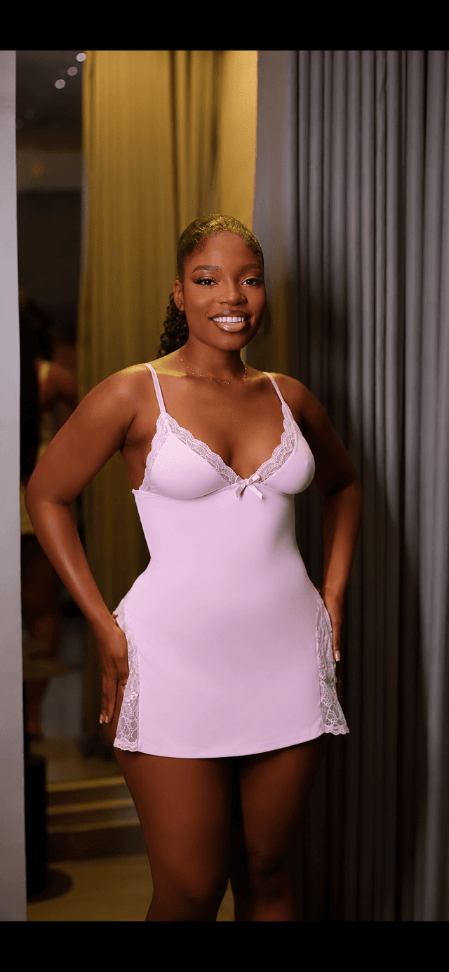pink-cotton chemise