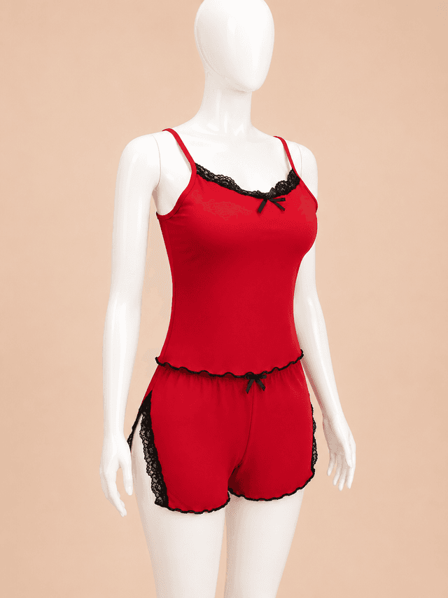 stretch-cami set 